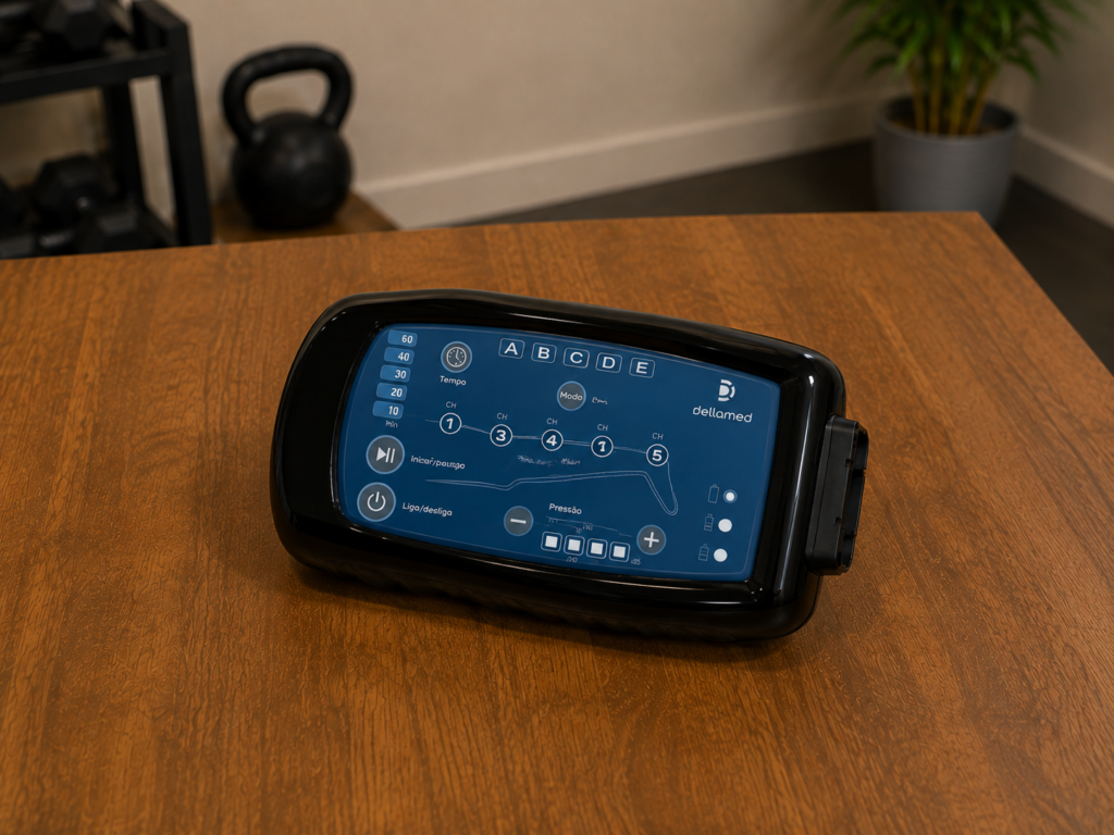 Controlador LED Touch da Dellamed Air Recovery