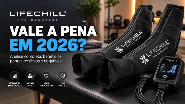 Lifechill Pro Recovery vale a pena? Review completo da bota pneumática